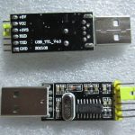 CH340G USB to Serial Adapter